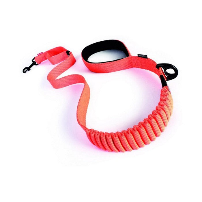 Ezydog Leash Zero Shock 48" Orange 122cm