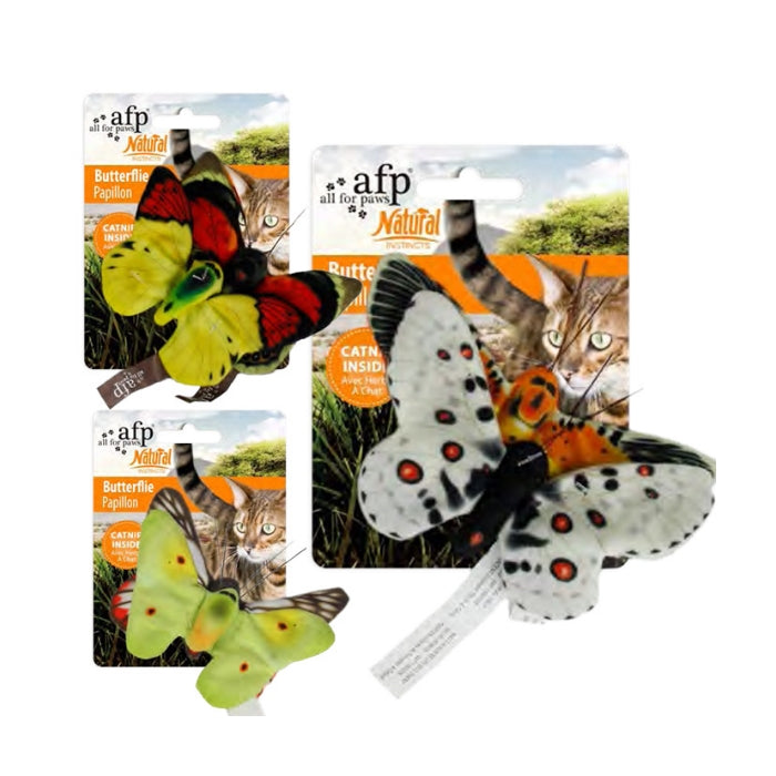 AFP Catnipli Kelebek Kelebek 10,5x7x5 x2cm