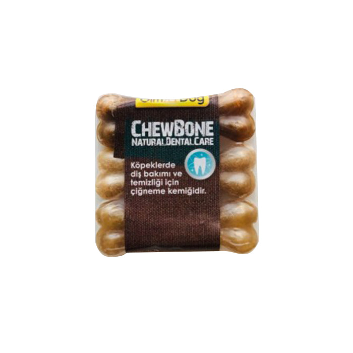 GimDog Mordimi Press kemik 3,5'' - 9cm - 3lü Naturel