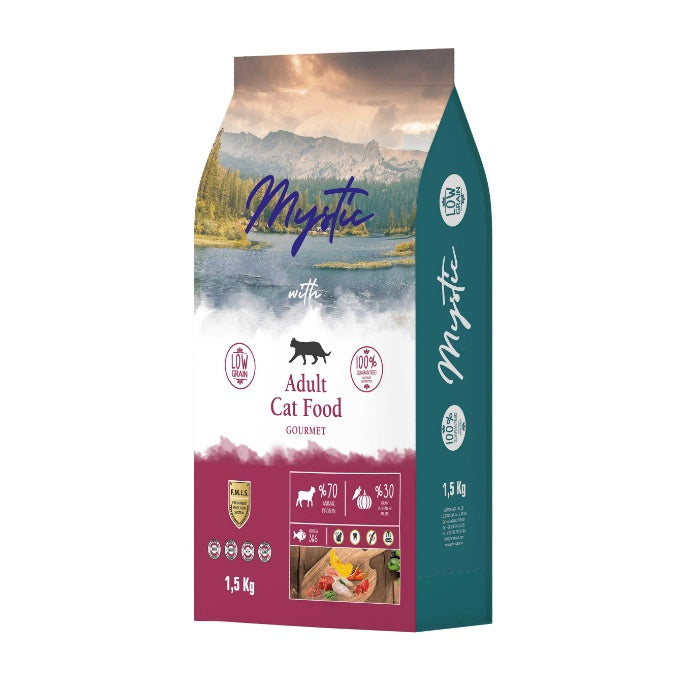 Mystic Az Tahıllı Gurme 1.5 Kg Yetişkin Kuru Kedi Maması