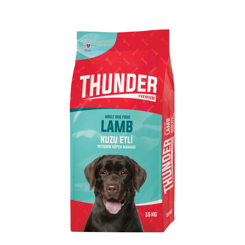 Thunder Kuzulu Yetişkin Köpek Maması 15 Kg