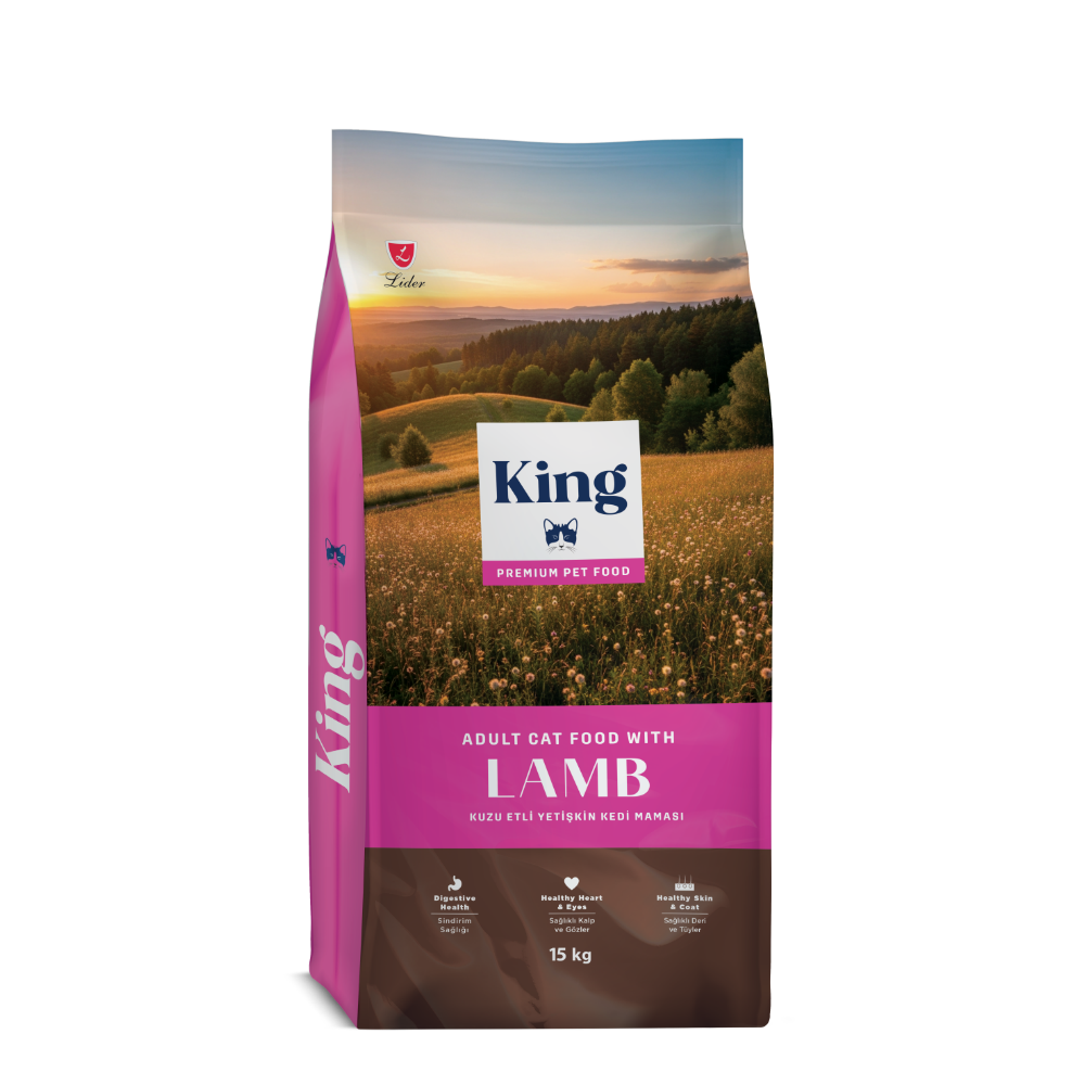 King Kuzulu Yetişkin Kedi Maması 15 Kg