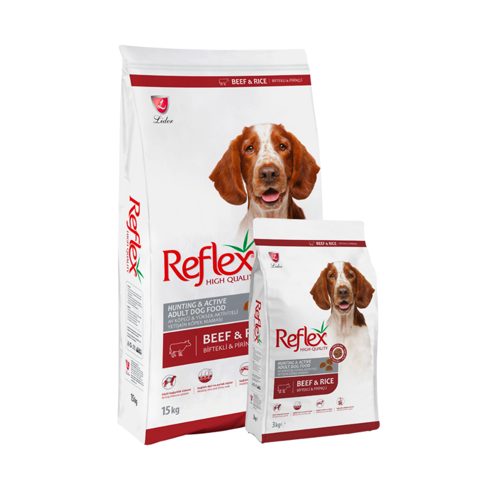 Reflex Biftekli High Energy 15 Kg Yetişkin Kuru Köpek Maması