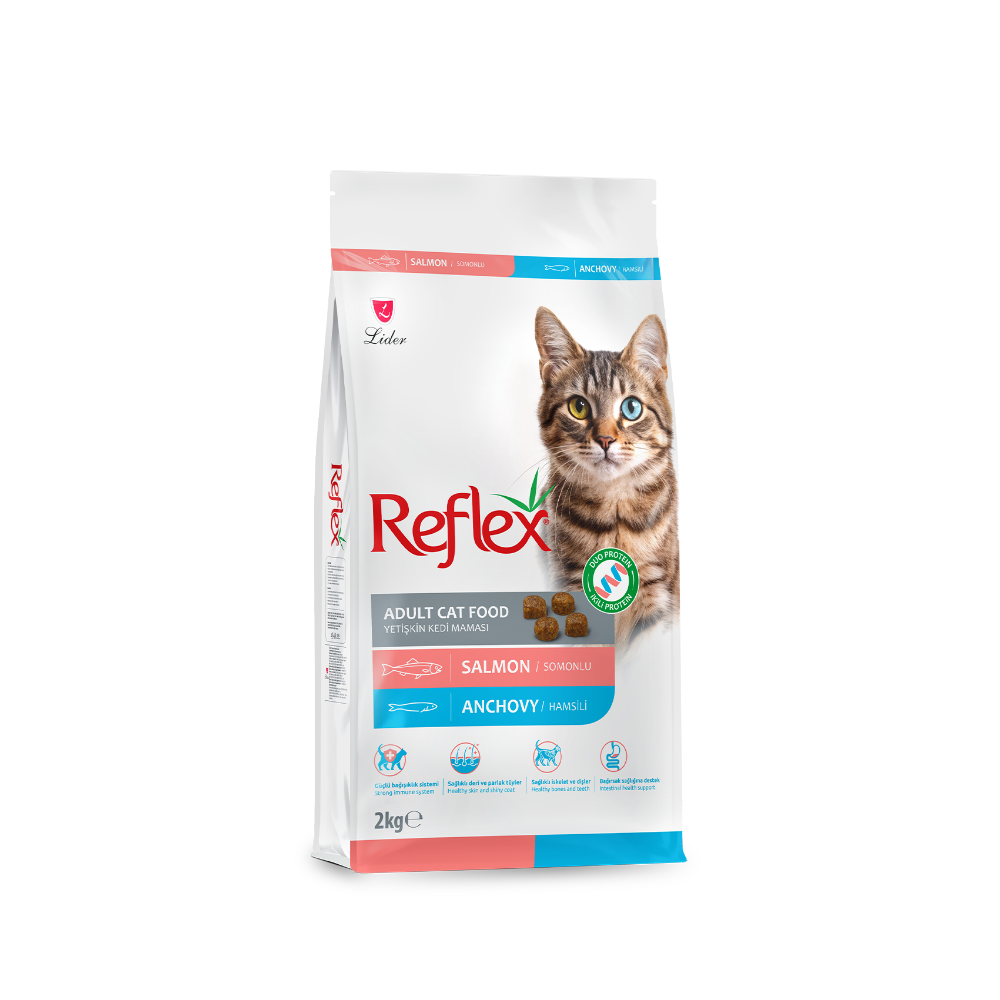 Reflex Somonlu & Hamsili 15 Kg Yetişkin Kuru Kedi Maması