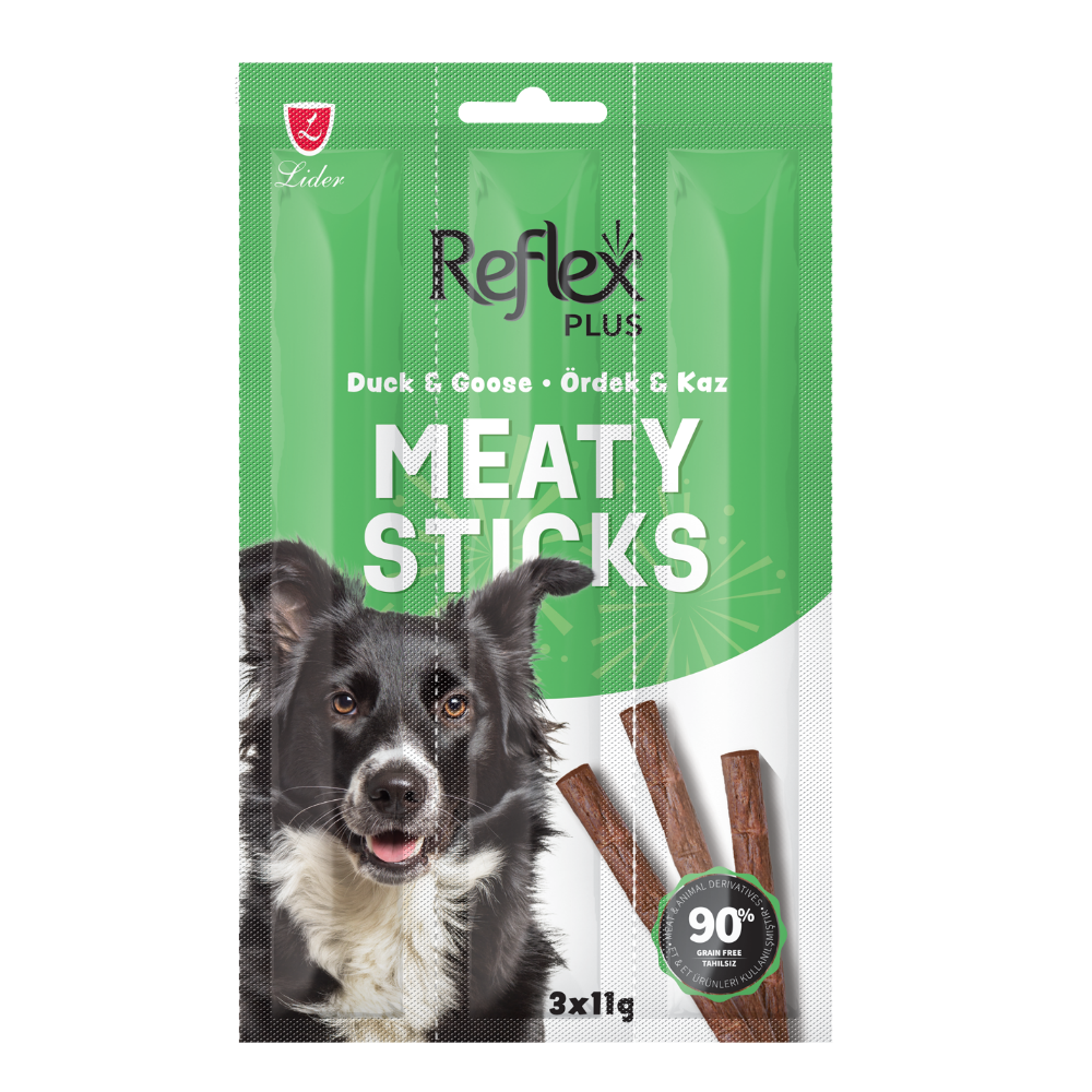 Reflex Ördek&Kaz Etli Köpek Ödül Çubuğu 11gr 3 Adet