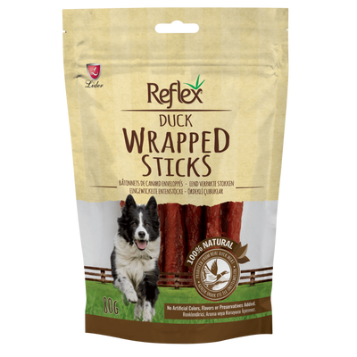 Reflex Ördek Parçalı Çubuk 80gr Köpek Ödül Maması