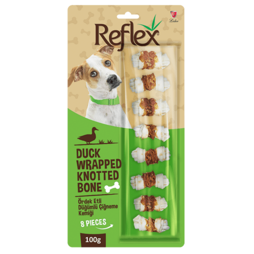 Reflex Ördek Etli Düğüm Kemik 8'li 100gr.