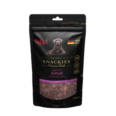 Reflex Snackies Kuzu Etli Küpler Yetişkin Köpek Ödülü 170gr