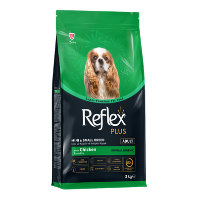 Reflex Plus Tavuklu 3 Kg Mini-Small Breed Yetişkin Kuru Köpek Maması