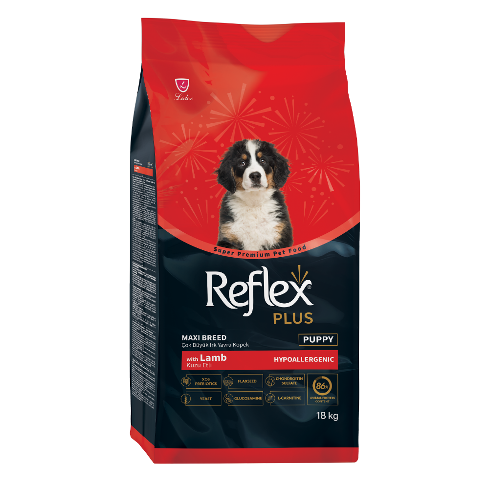 Reflex Plus Kuzulu 18 Kg Maxi Breed Yavru Köpek Maması