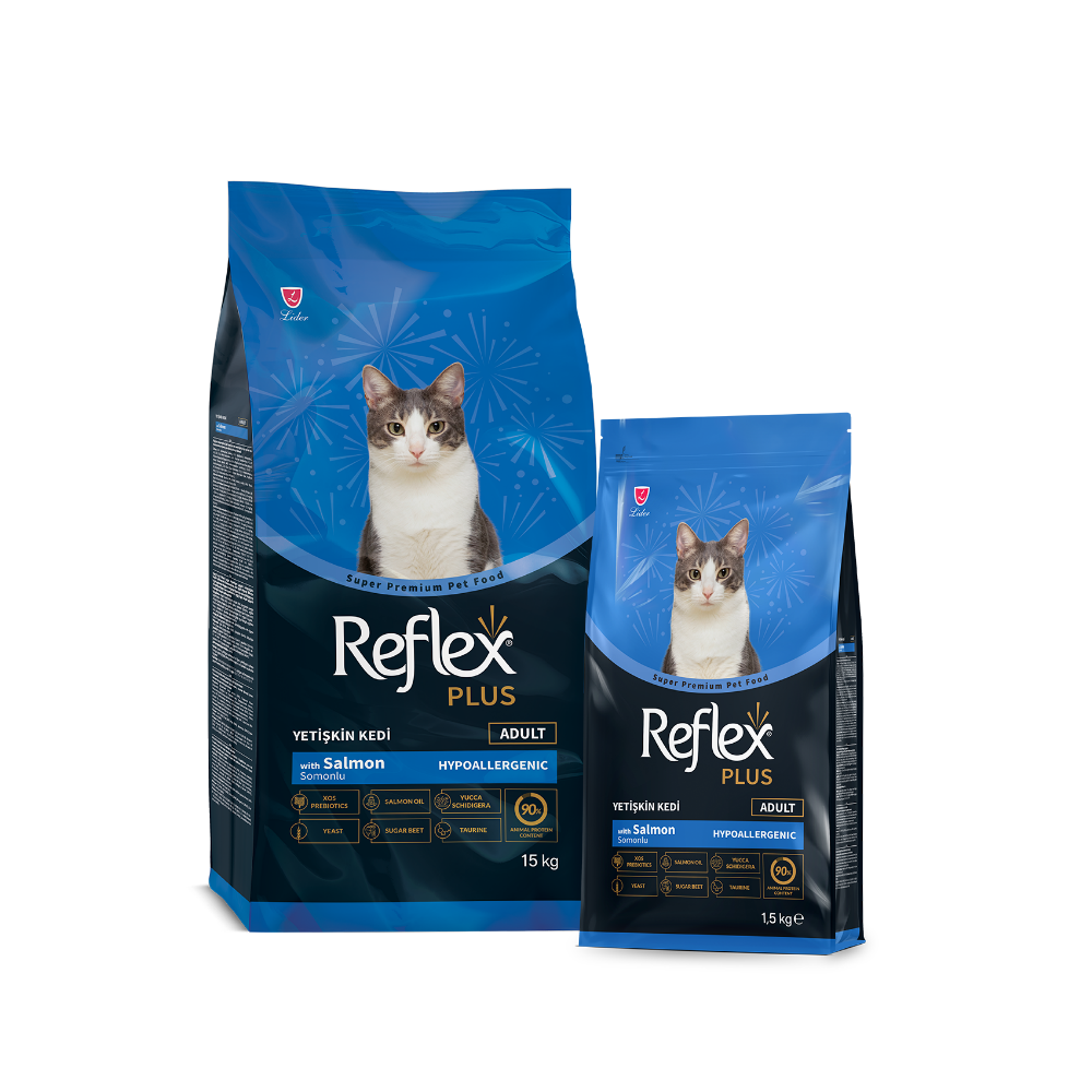 Reflex Plus Somonlu 1.5 Kg Yetişkin Kuru Kedi Maması