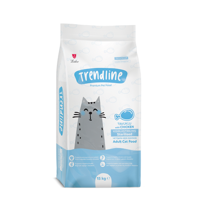 Trendline Sterilised Tavuklu 15 Kg Kısırlaştırılmış Kuru Maması