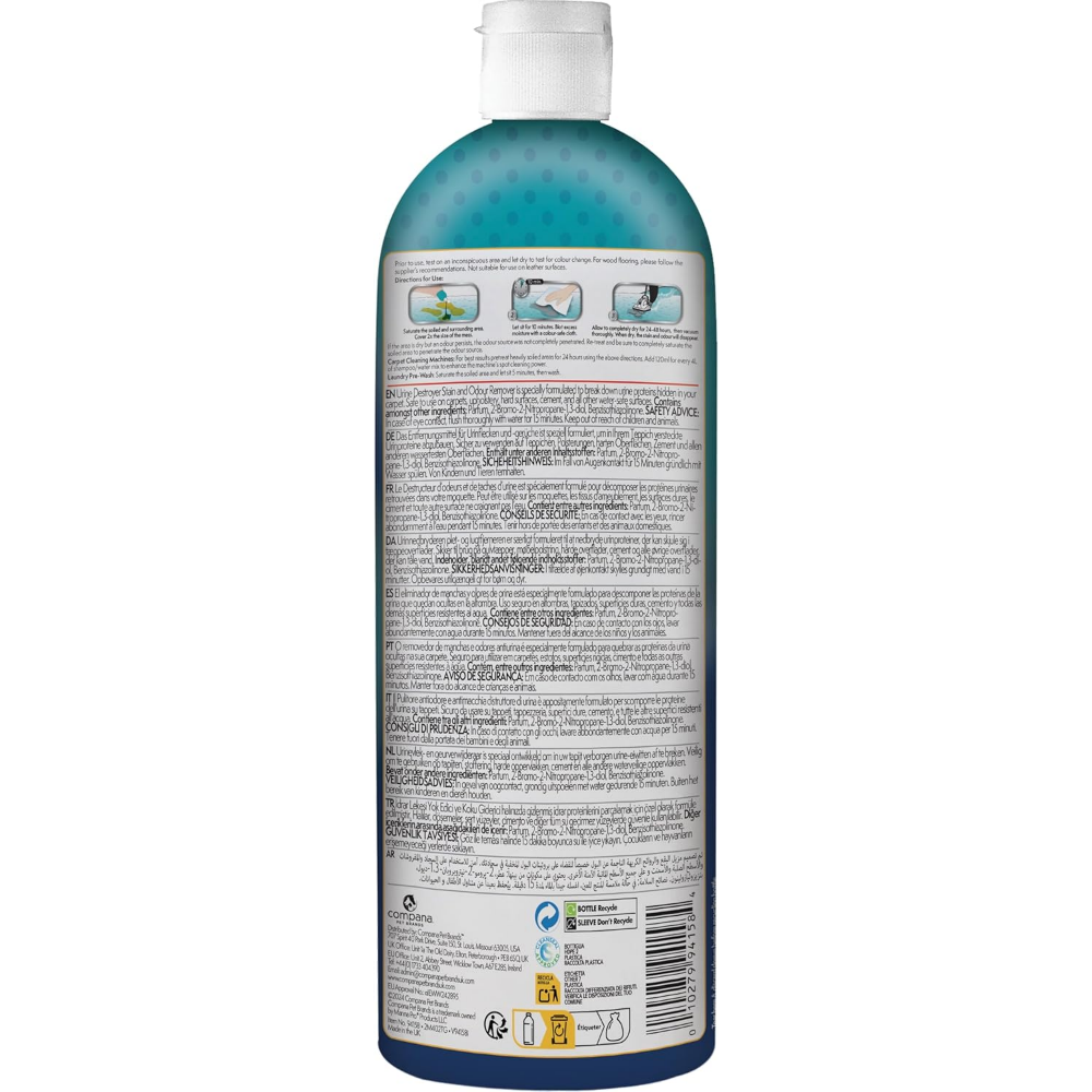 Simple Solution Urine Destroyer İdrar Leke ve Koku Giderici 1000 ml