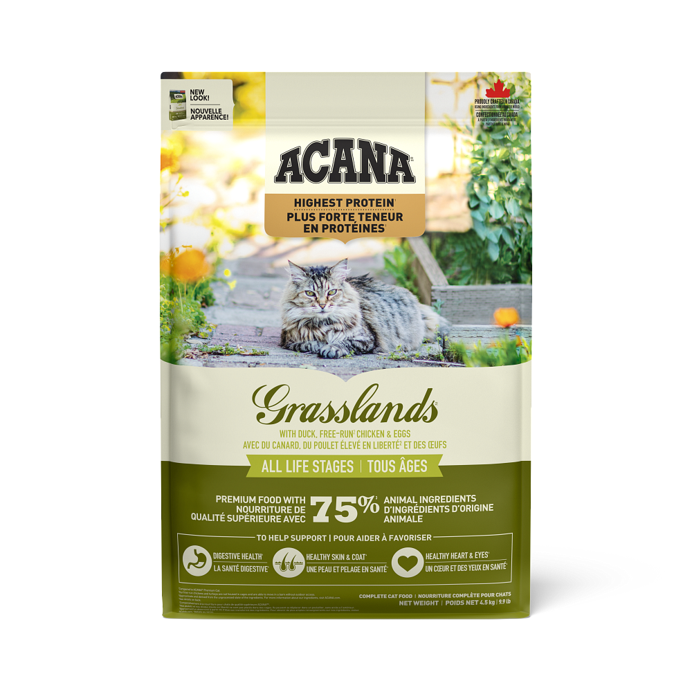 Acana Grasslands Kedi Maması 1.8 Kg - Tüm ırk ve yaşam evreleri için