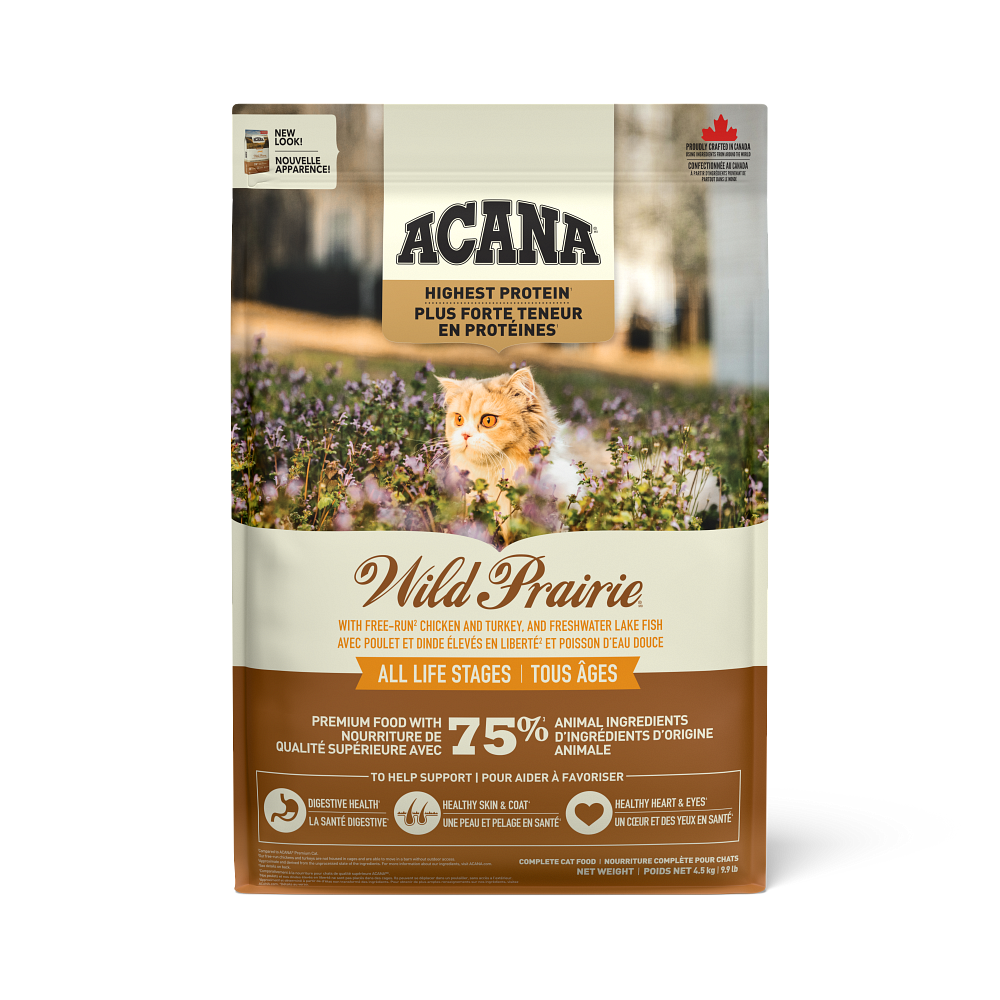 ACANA Wild Prairie Highest Protein (Yüksek Protein) Kedi Maması 1,8kg - Tüm ırk ve yaşam evreleri için