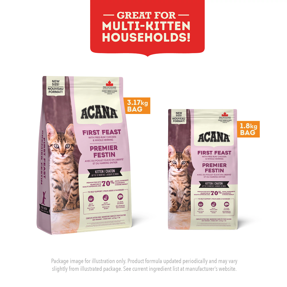 Acana First Feast Kitten Yavru Kedi Maması 1.8 Kg