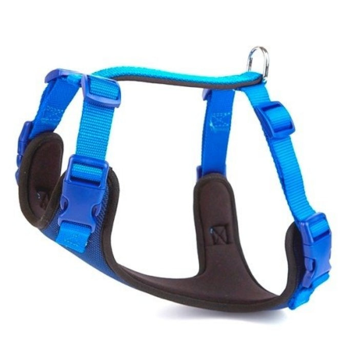 Doggie Havalı Dokuma Göğüs Tasması Royalmavi 2X45-55Cm