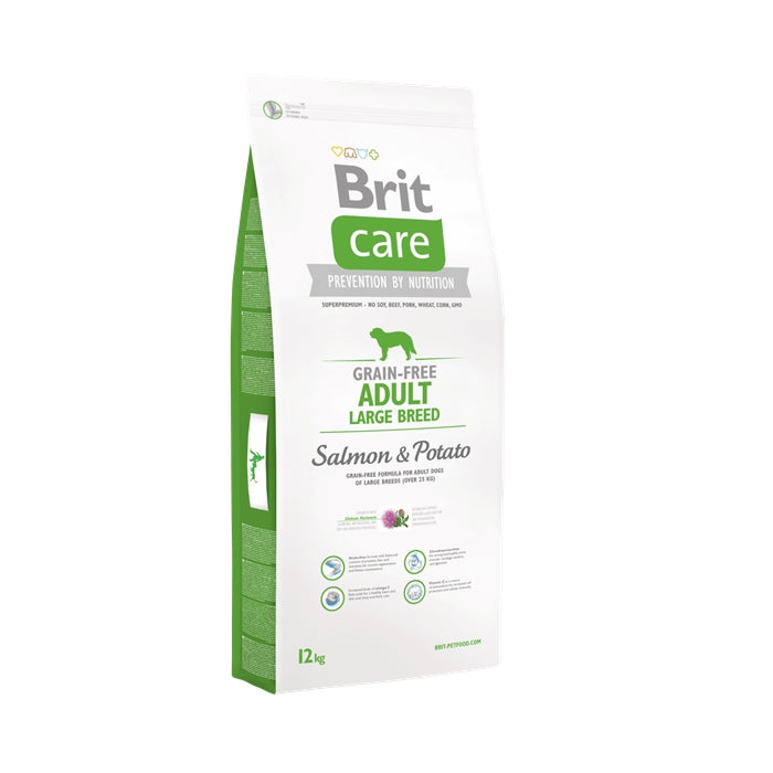 Brit Care Large Breed Tahılsız Somonlu Patatesli Yetişkin Köpek Maması 12 Kg