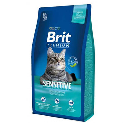 Brit Premium Kuzu Etli&Pirinçli Yetişkin Kedi Maması 8 Kg
