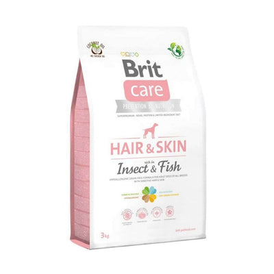 Brit Care Dog Hair&Skin Insect Balık&Böcek Köpek Maması 3 Kg