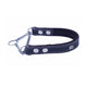 Doggie Konfor Deri Zincirli Boğma Tasma Siyah 2X35-45Cm