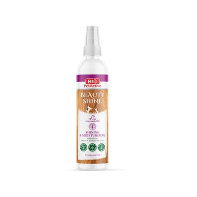 Bio Pet Active Beauty Shine Kedi ve Köpekler İçin Tüy Parlatıcı Bakım Spreyi 100ml