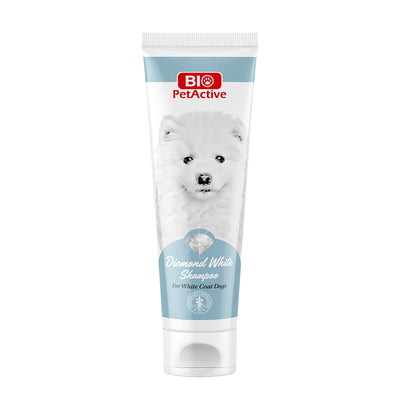 Bio Pet Active Dıamond Whıte Shampoo 250ml (Beyaz Tüylü Köpekle İçin Şampuan)