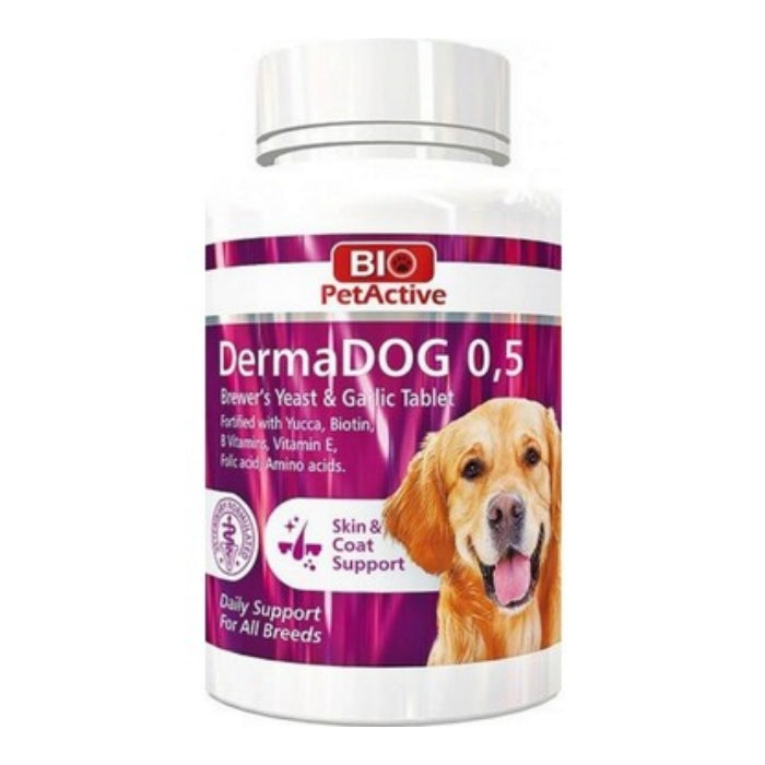 Bio Pet Active Dermadog Sarımsak Tablet 150'li (Küçük Irk) 75gr
