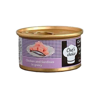 Chefs Choice Tavuk Etli, Sardalya Balıklı Ve Soslu 80gr