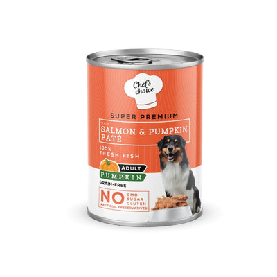 Chefs Choice Pumpkin Pate Somon Balkabak ve Sebzeli Köpek Yaş Maması 400 Gr