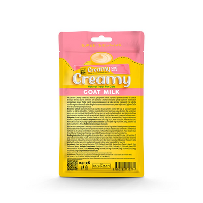Delibon Creamy Ödül Maması Keçi Sütlü 15Gr 5Li Paket