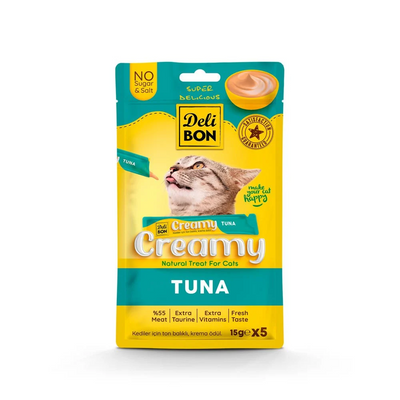 Delibon Creamy Ödül Maması Ton Balıklı 15Gr 5Li Paket
