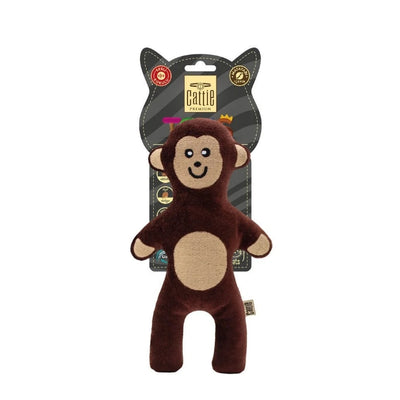 Cattie Matatabi İçerikli Kedi Oyuncağı Peluş Maymun 20Cm