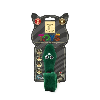 Cattie Matatabi İçerikli Kedi Oyuncağı Peluş Yılan 33Cm