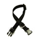 Doggie Ayarlanabilir Özellikli Dokumadan El Yapımı Köpek Boyun Tasması 1x20-30cm - Black