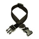 Doggie Ayarlanabilir Özellikli Dokumadan El Yapımı Köpek Boyun Tasması 1,5x25-40cm - Black