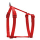 Doggie Ayarlanabilir Özellikli Dokumadan El Yapımı Köpek Göğüs Tasması S-1,5x35-50cm - Red
