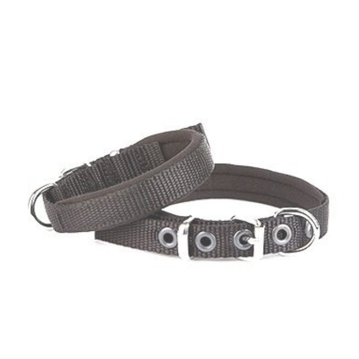 Doggie Konfor Dokuma Boyun Tasması Siyah 1,5X20-25Cm