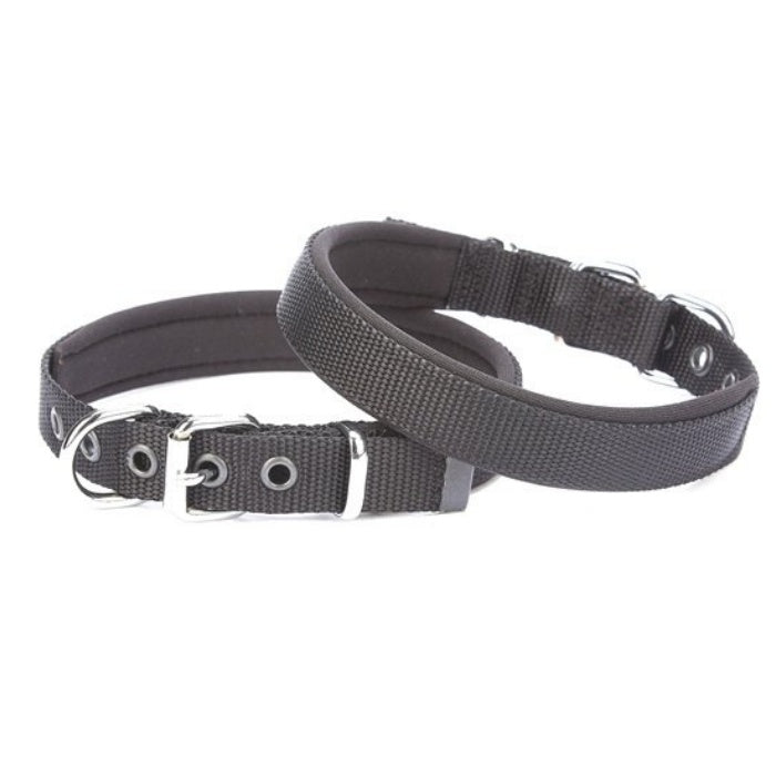 Doggie Konfor Dokuma Boyun Tasması Siyah 2X30-35Cm