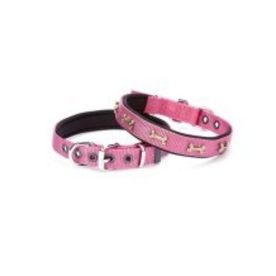 Doggie Konfor Dokuma Kemikli Boyun Tasması Mor 2X30-35Cm