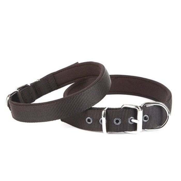 Doggie Konfor Dokuma Boyun Tasması Siyah 2,5X37-45Cm