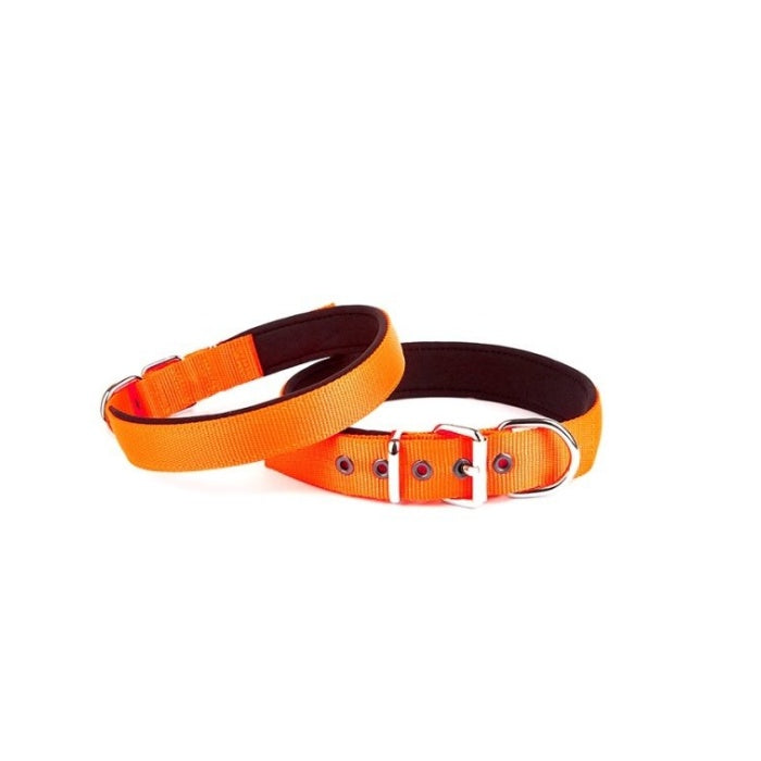 Doggie Konfor Dokuma Boyun Tasması Turuncu 2,5X37-45Cm