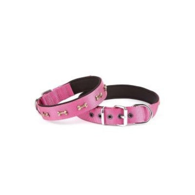 Doggie Konfor Dokuma Kemikli Boyun Tasması Mor 3X47-55Cm