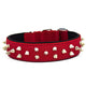 Doggie Konfor Dokuma Bol Çivili Boyun Tasması Kırmızı 4X57-65Cm