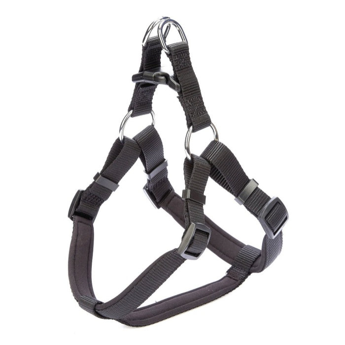 Doggie Konfor Dokuma Ronin Göğüs Tasması Siyah 2X55-65Cm