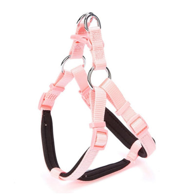 Doggie Konfor Dokuma Ronin Göğüs Tasması Pembe 1,5X40-45Cm