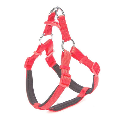 Doggie Konfor Dokuma Ronin Göğüs Tasması Kırmızı 1,5X40-45Cm