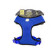 Doggie Havalı Dokumadan El Yapımı Küçük Irk Köpek Göğüs Tasması L-2x45-55cm - Royal Blue