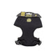 Doggie Havalı Dokumadan El Yapımı Küçük Irk Köpek Göğüs Tasması S-1,5x25-35cm - Black