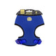 Doggie Havalı Dokumadan El Yapımı Küçük Irk Köpek Göğüs Tasması S-1,5x25-35cm - Royal Blue